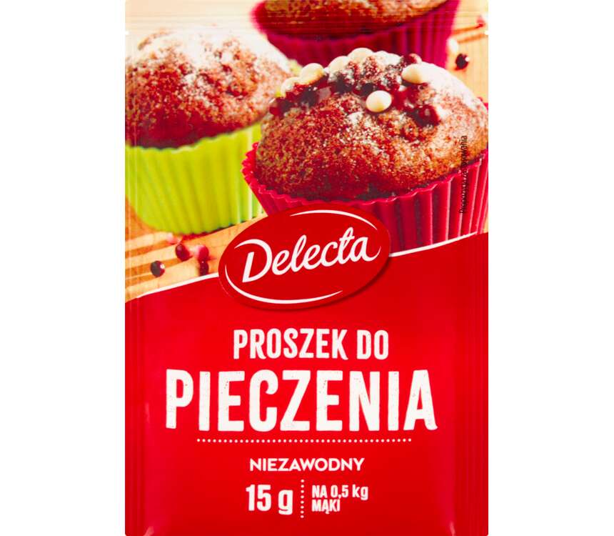 Delecta Proszek do pieczenia 15 g