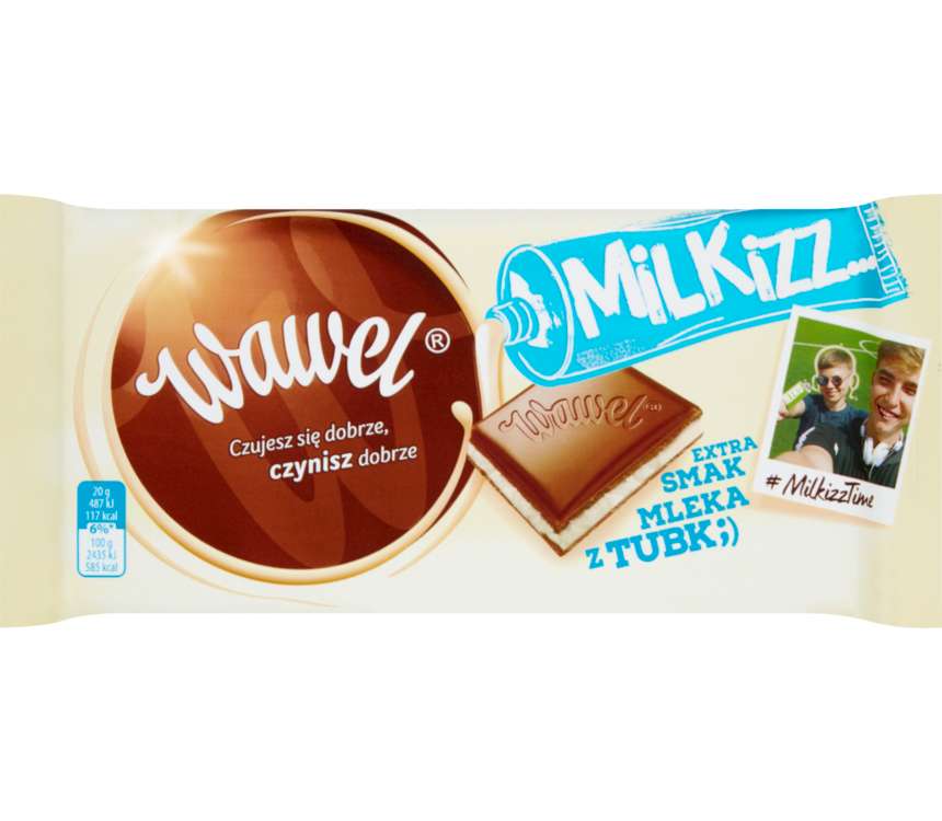 Wawel Czekolada Milkizz 100 g kaufland.pl