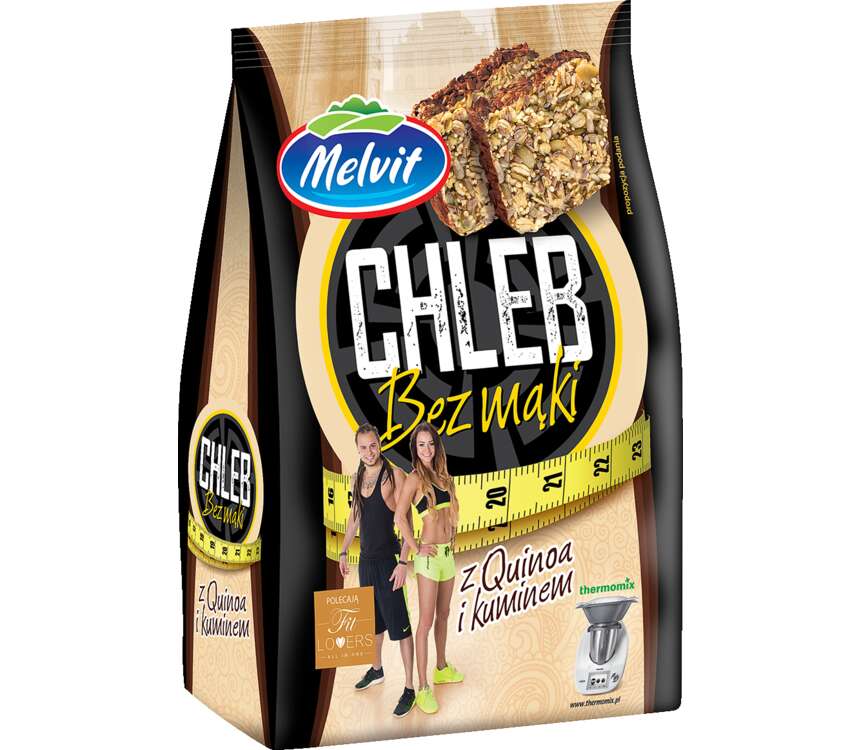 Melvit Chleb bez mąki z quinoą i kminkiem 600 g