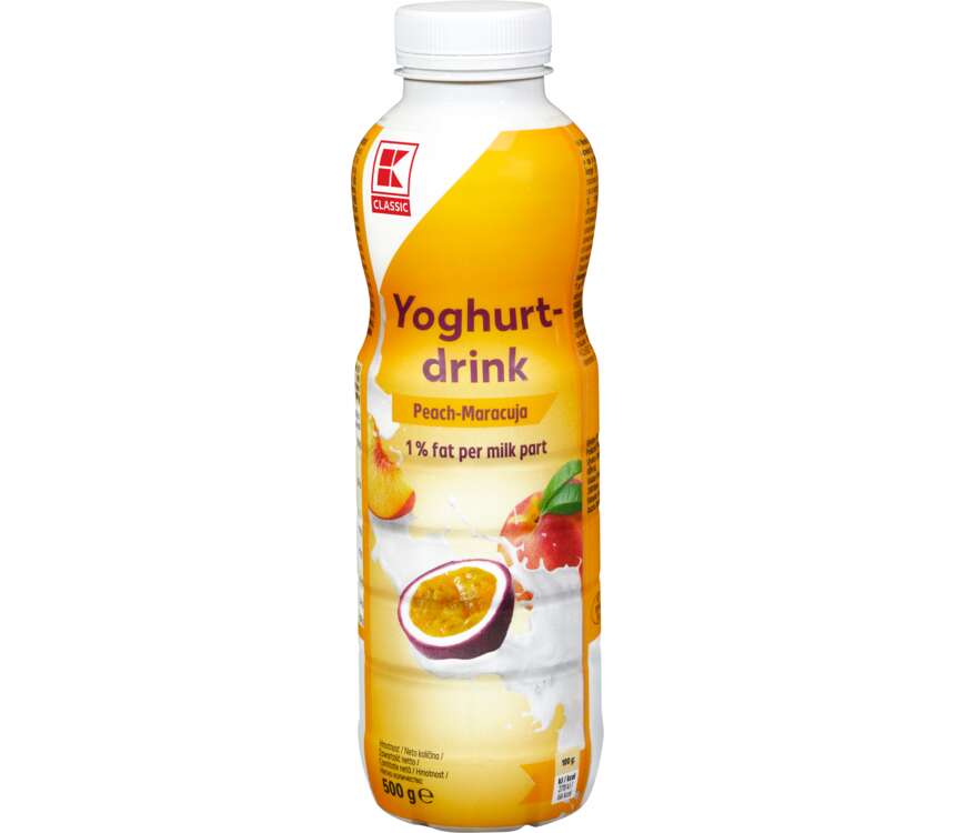 K-Classic Jogurt pitny brzoskwinia-marakuja 500 g