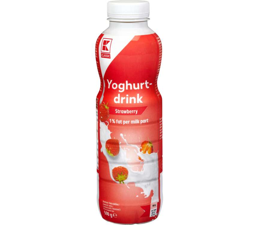 K-Classic Jogurt pitny truskawka 500 g
