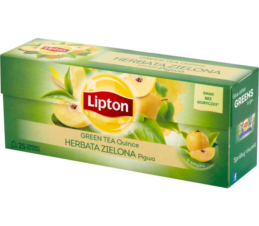 Lipton Pigwa Herbata zielona 25x1,7g kaufland.pl
