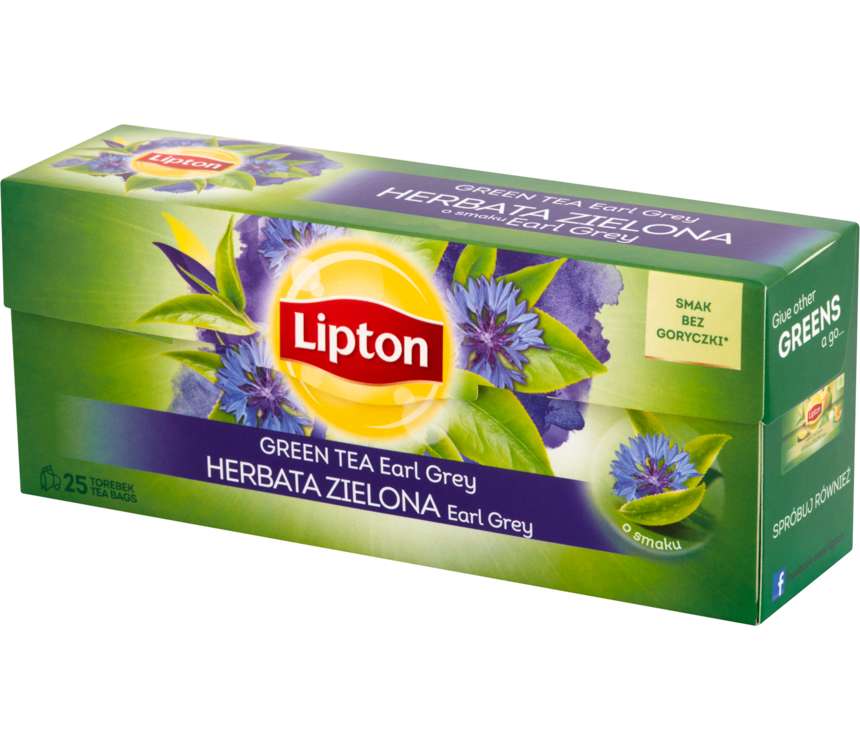 Lipton Herbata zielona Earl Grey 25x1,7g kaufland.pl