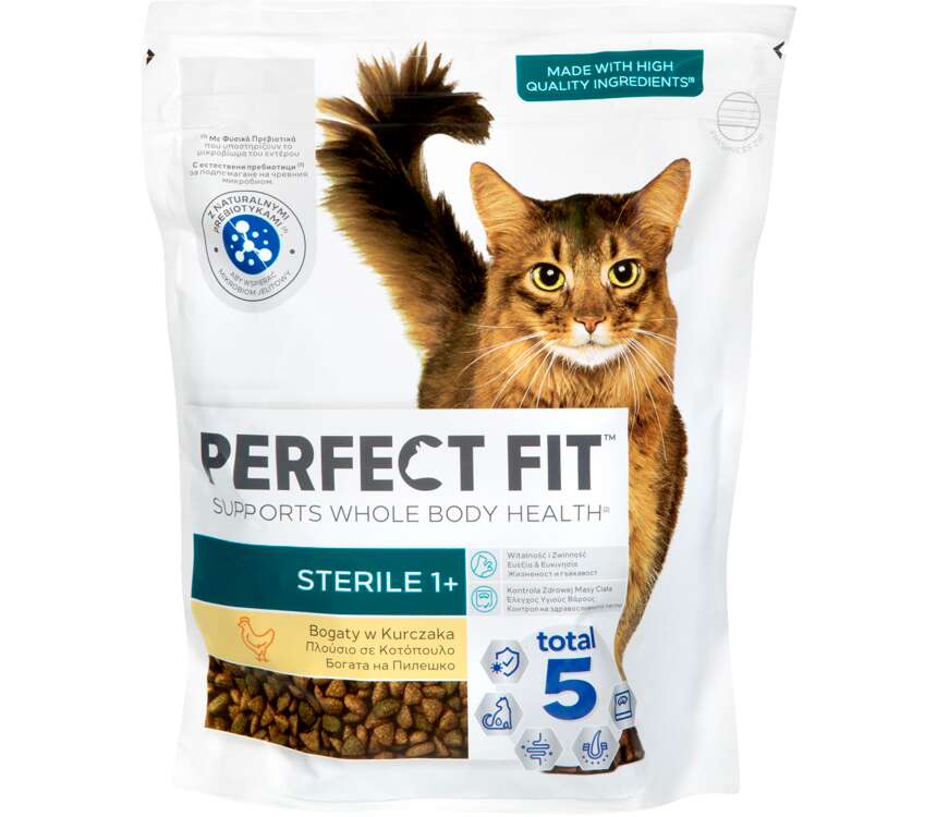 Perfect Fit Karma dla kota sucha Sterile 1+ 0,75 kg