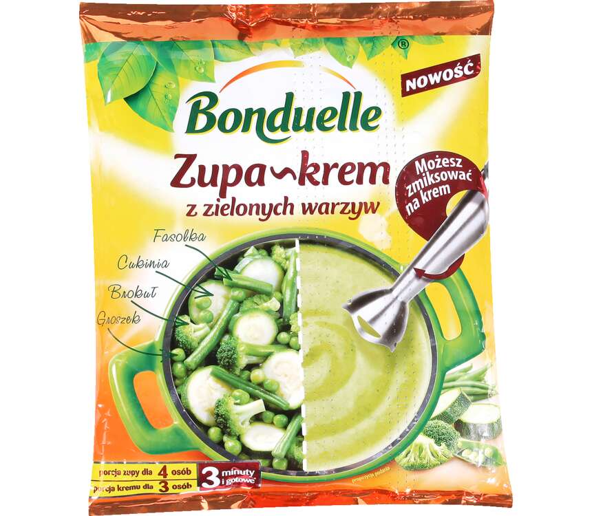 Bonduelle Zupa krem zielone warzywa 400 g