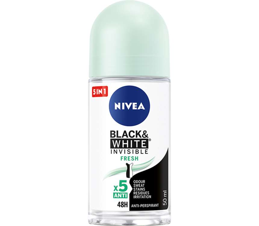 Nivea Dezodorant roll-on Invisible Fresh 50 ml