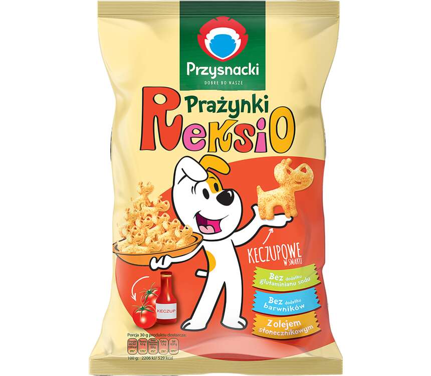 Przysnacki Reksio Ketuchupowe 90 g kaufland.pl