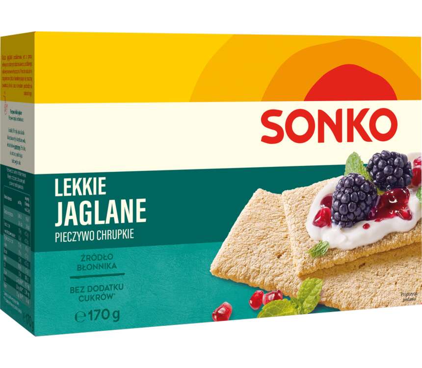 Sonko Pieczywo lekkie jaglane 170 g