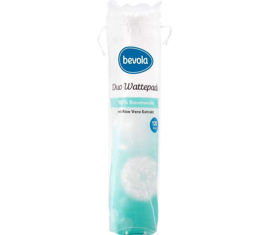 Bevola Płatki kosmetyczne Aloe Vera 120 szt.