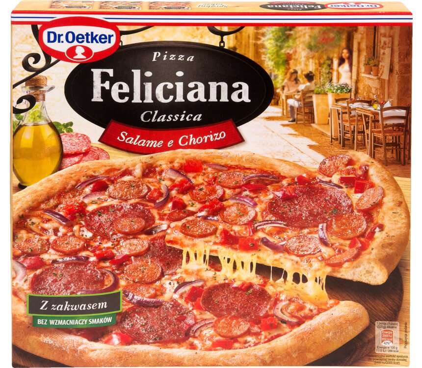 Dr.Oetker Feliciana Pizza Salame e Chorizo 320 g kaufland.pl