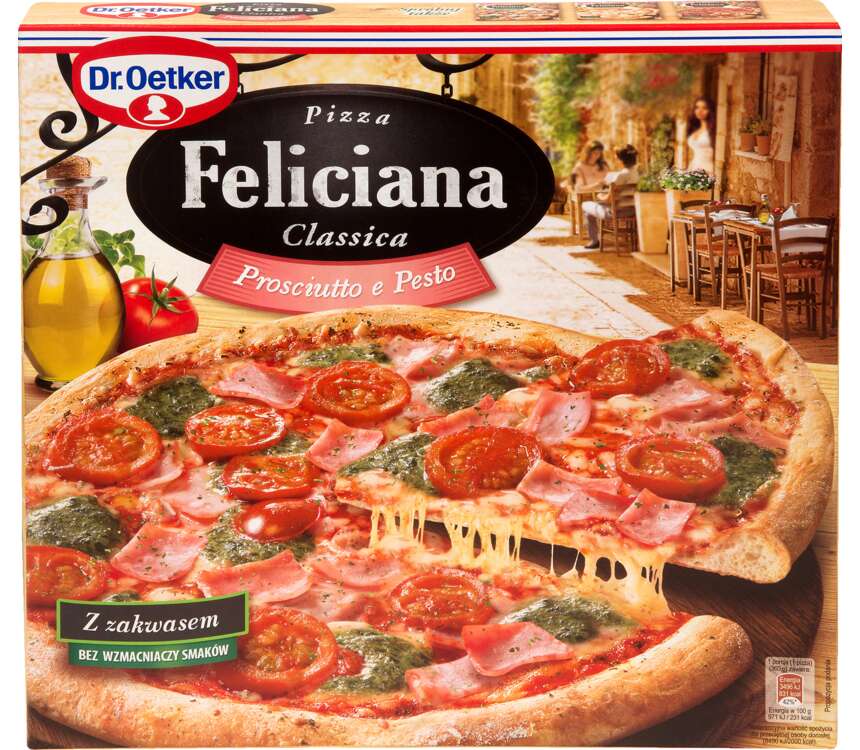 Dr.Oetker Feliciana Pizza Prosciutto e Pesto 360 g kaufland.pl