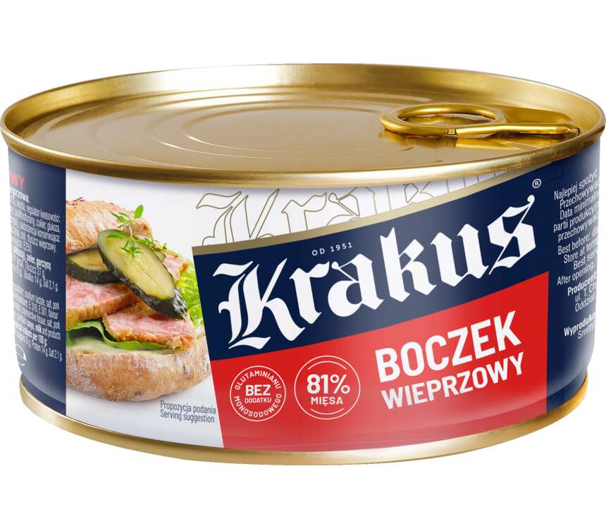 Krakus Boczek wieprzowy  300 g kaufland.pl