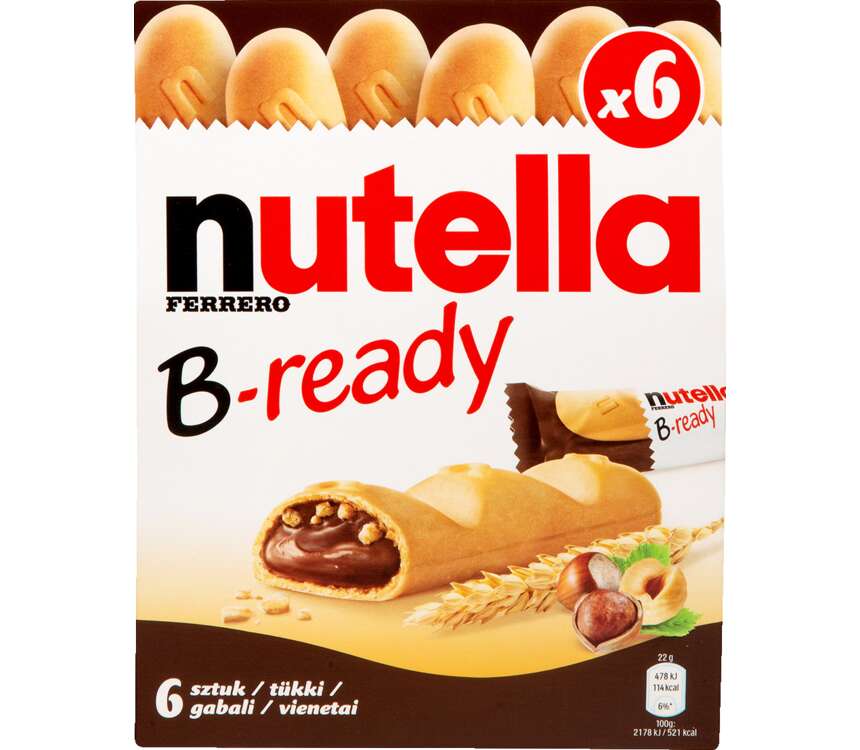 Ferrero Nutella B-Ready 6x22g kaufland.pl