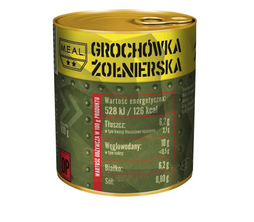 M.E.A.L. Gulaszowa Żołnierska  830 g