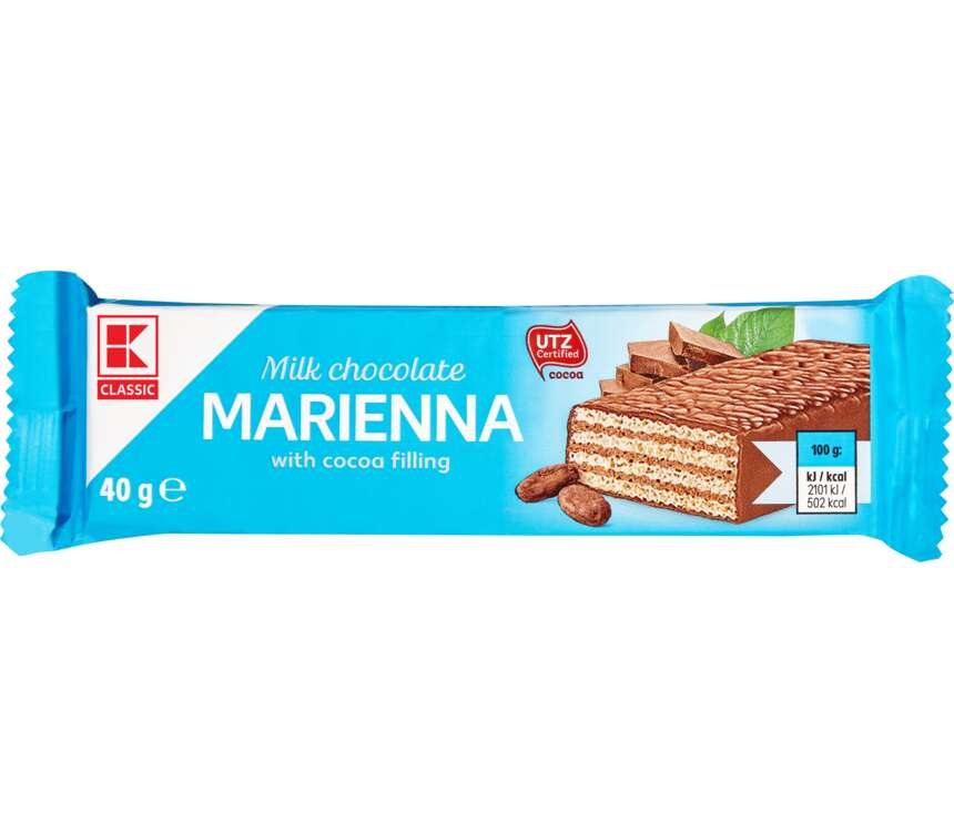 K-Classic Wafelki nadzienie kakaowe 40 g