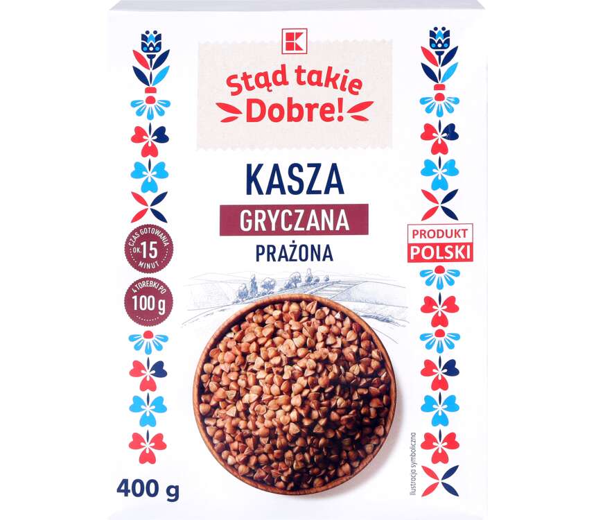 K-Stąd Takie Dobre Kasza gryczana prażona 4x100 g