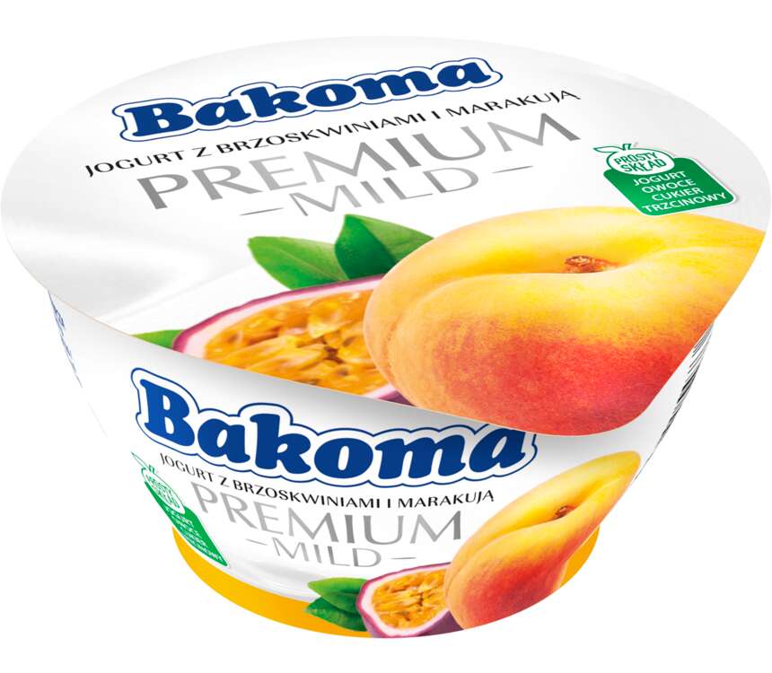 Bakoma Premium prosty skład brzoskwinia-marakuja 140 g