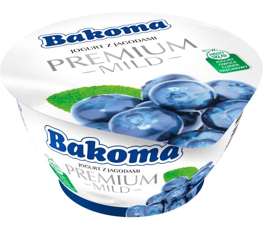 Bakoma Premium prosty skład jagoda 140 g