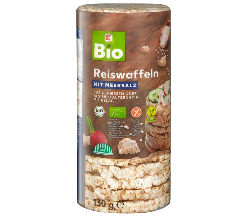 K-Bio Wafle ryżowe z solą 130 g