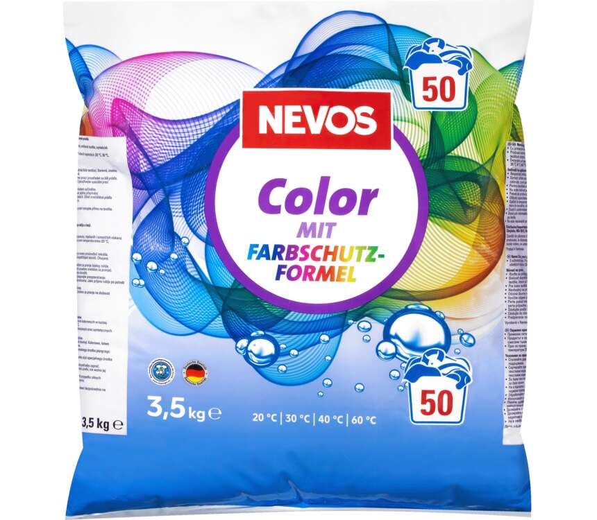 Nevos Proszek do prania Color 50 prań 3,5 kg