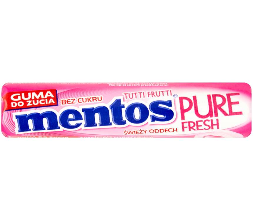 Mentos Pure Fresh Tutti Frutti Roll 15,5 g