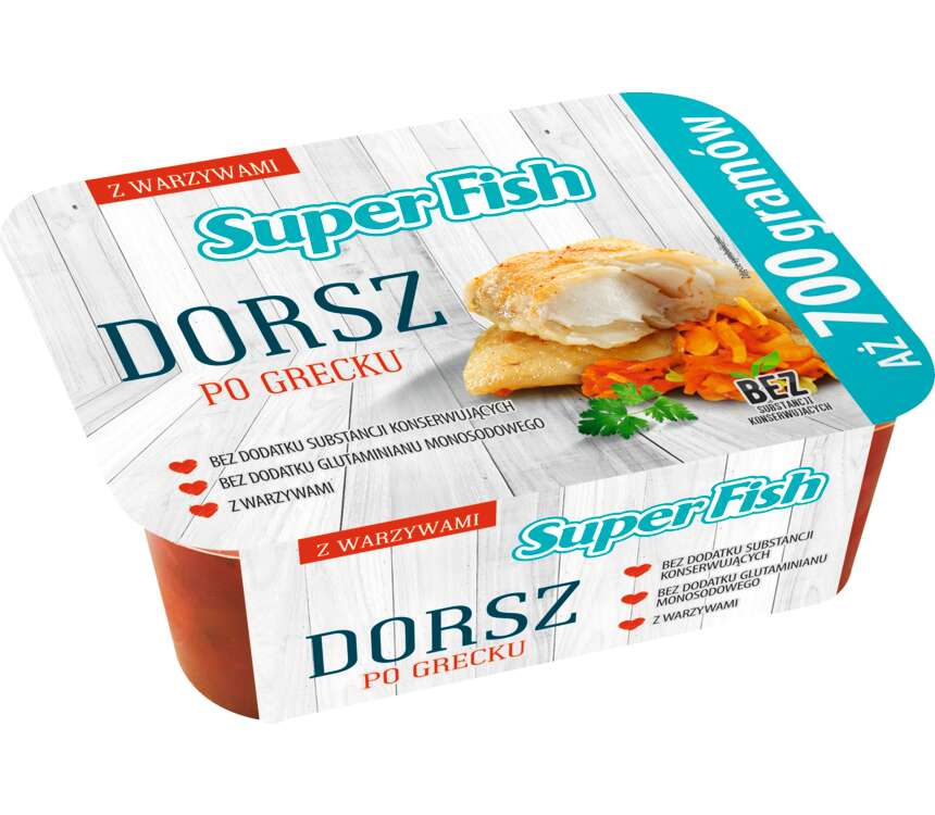 Superfish Dorsz po grecku  700g