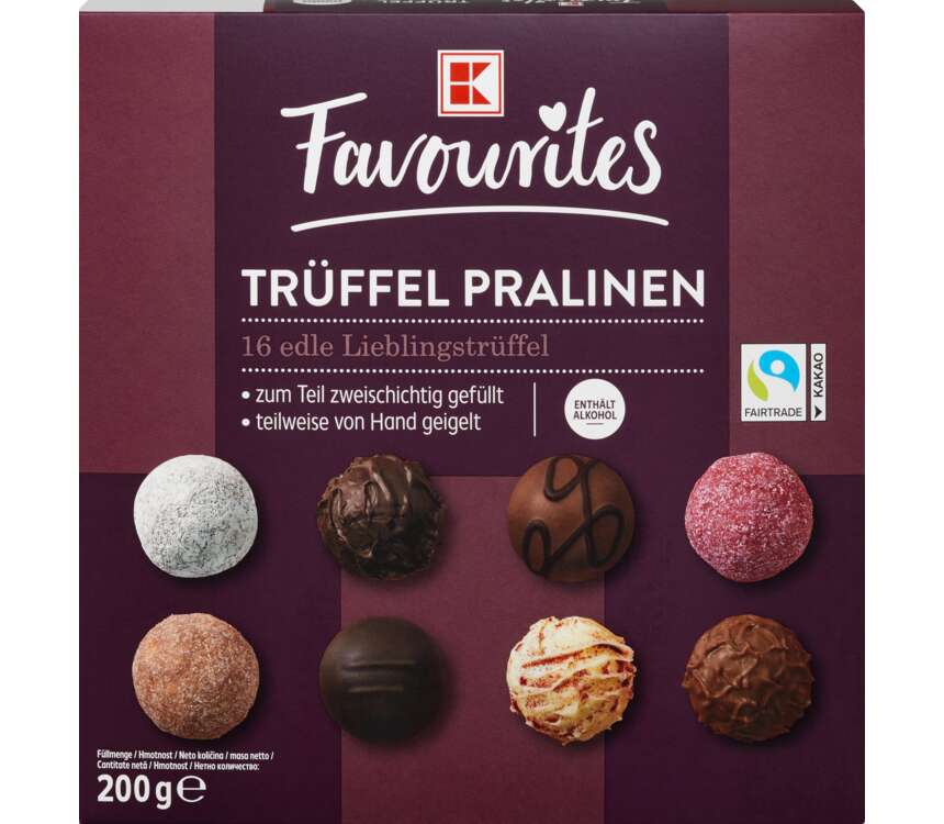 K-Favourites Trufle z alkoholem 200 g