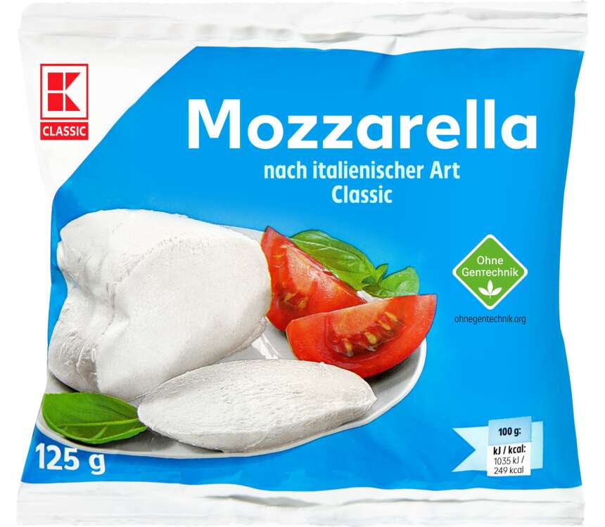 K-Classic Mozzarella Ser  125 g