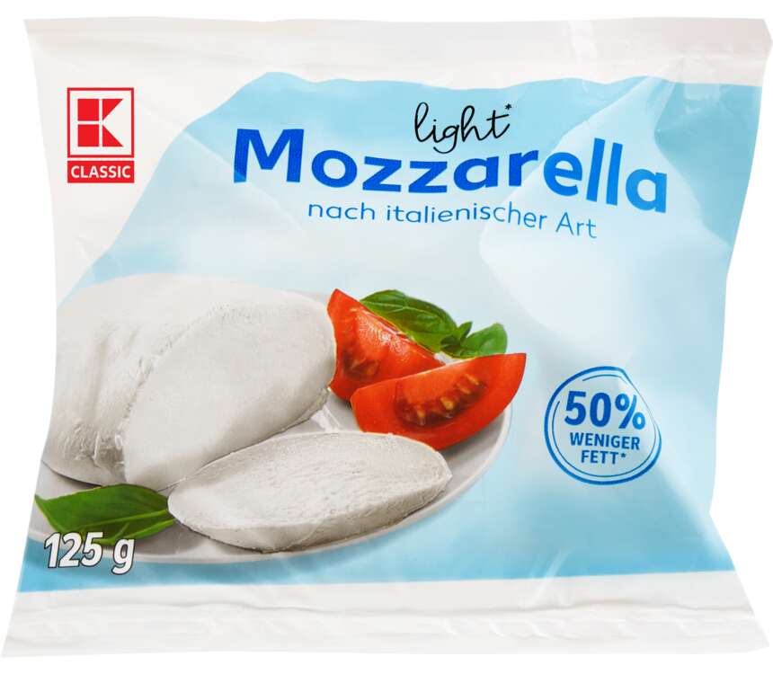 K-Classic Mozzarella Ser Light 125 g