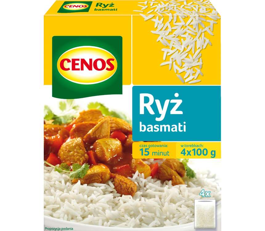 Cenos Ryż Basmati  4x100 g kaufland.pl