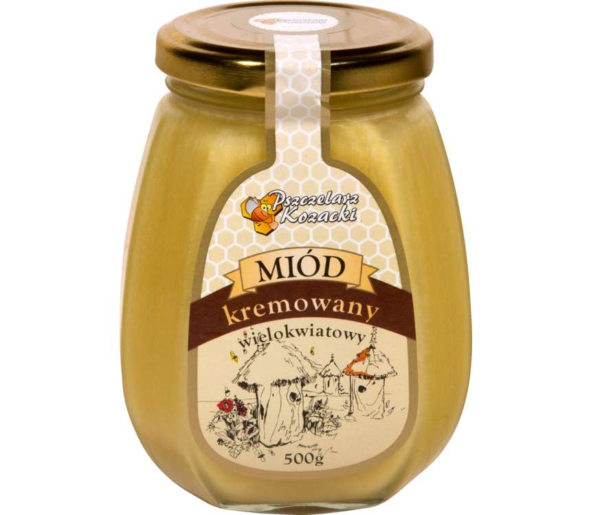 Pszczelarz kozacki Miód wielokwiatowy kremowany 500 g