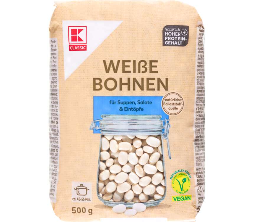 K-Classic Fasola biała drobna 500 g