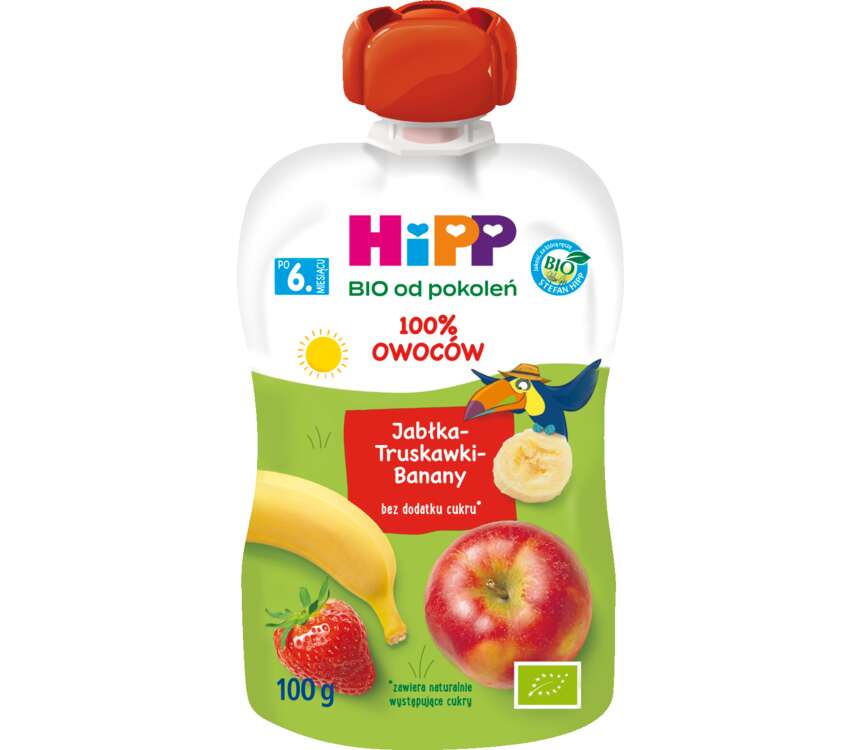HiPP Mus JabTrusBana  100 g