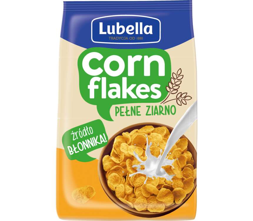 Lubella Corn Flakes pełne ziarno 500 g kaufland.pl