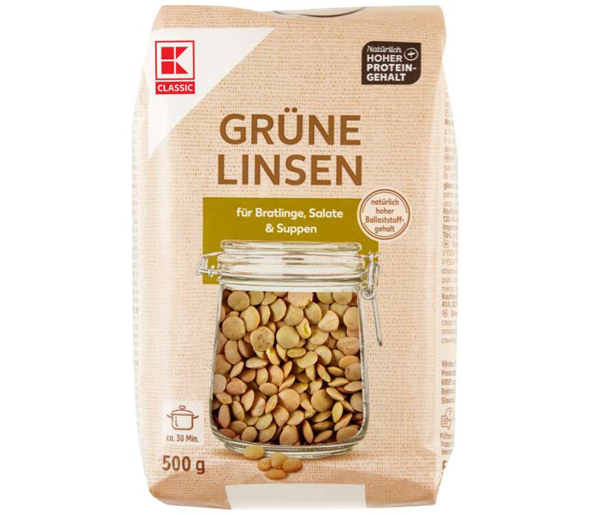K-Classic Soczewica zielona  500 g