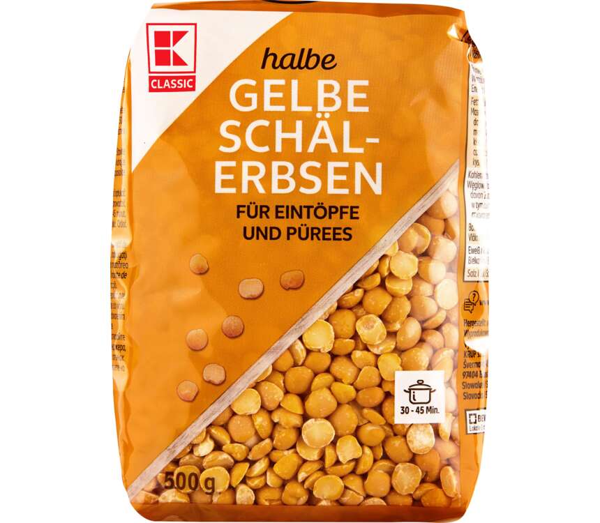K-Classic Groch żółty połówki 500 g