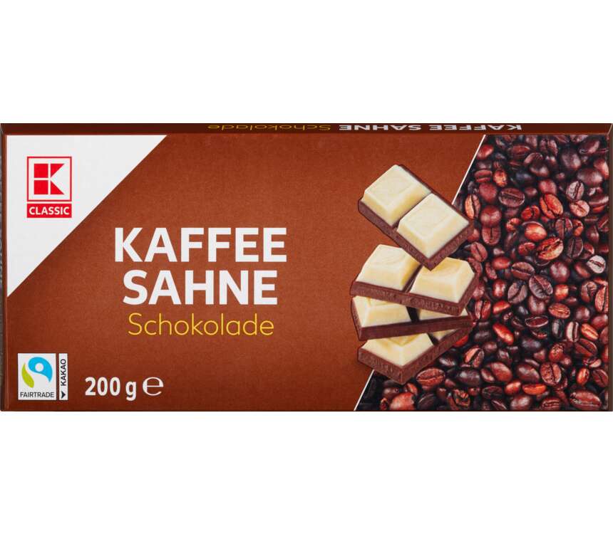 K-Classic Czekolada mleczna kawowo-śmietankowa 200 g