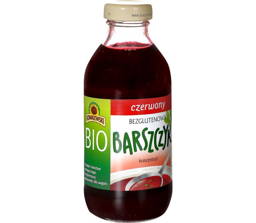 Kowalewski Barszczyk czerwony dwa rodzaje BIO 320 ml