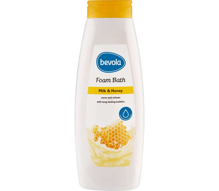 Bevola Płyn do kąpieli kremowy MlekoMiód 1 L