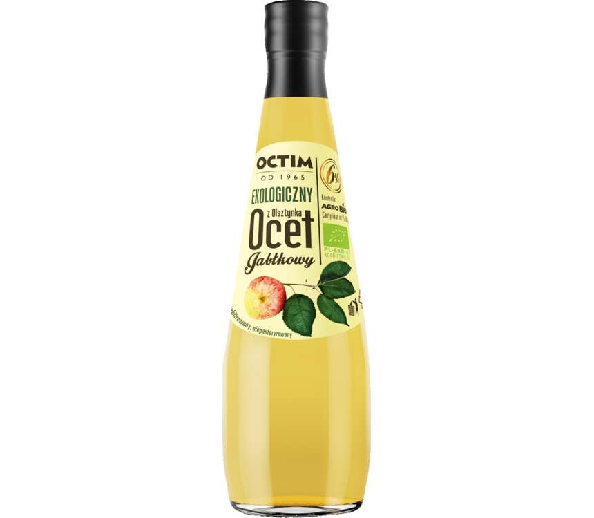 Octim Ocet jabłkowy 6% BIO ekologiczny 300 ml