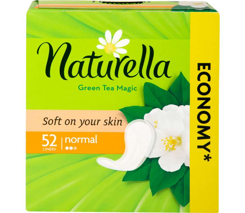 Naturella Wkładki higieniczne Normal Green Tea 52szt kaufland.pl