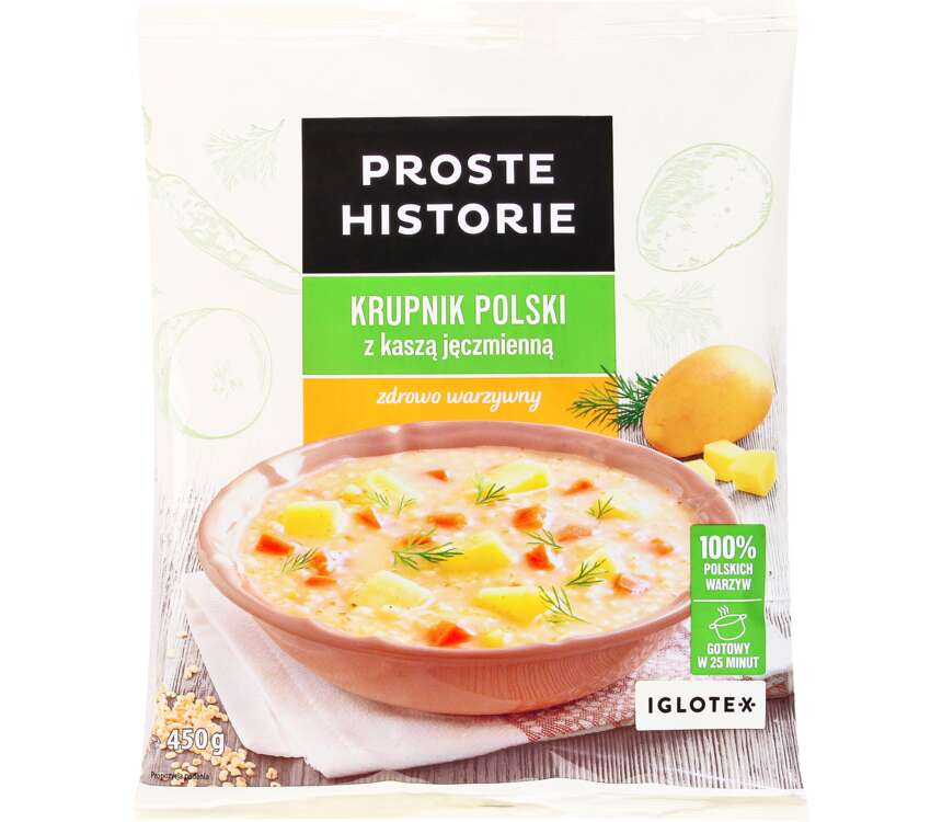 Proste Historie Krupnik Polski z kaszą jęczmienną 450 g