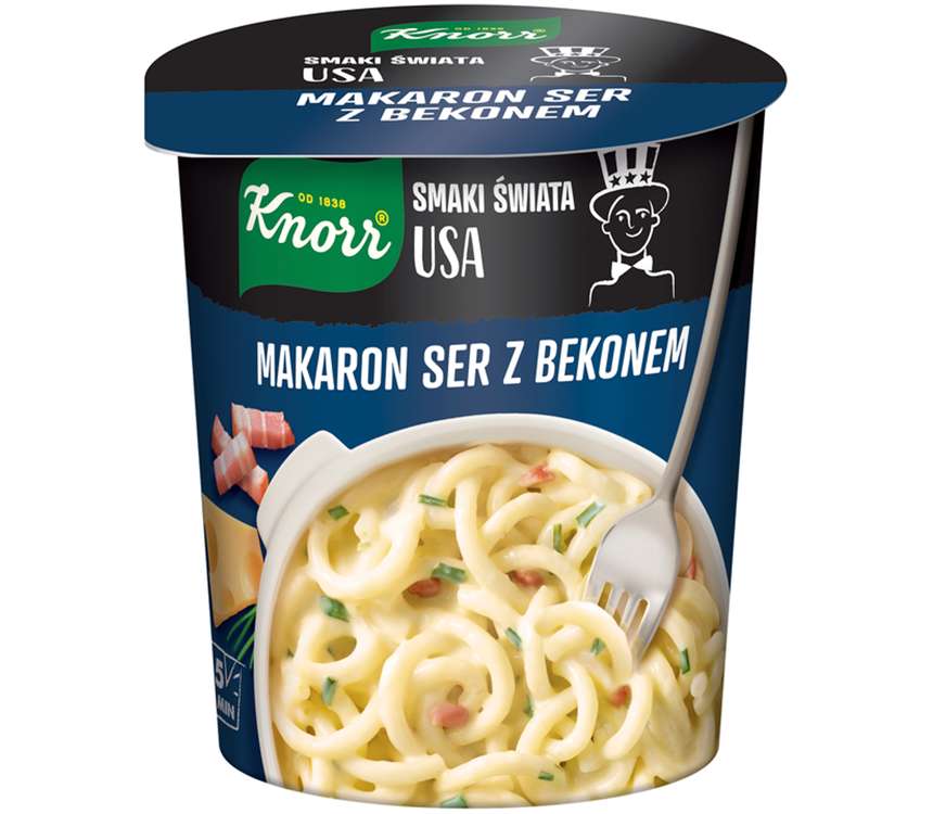 Knorr Danie Mr. Bacon&Cheese makaron-bekon-ser 71 g