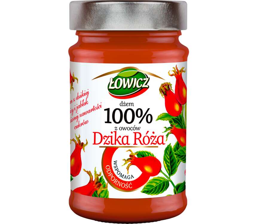 Łowicz Dżem 100% z owoców dzika róża 235 g kaufland.pl