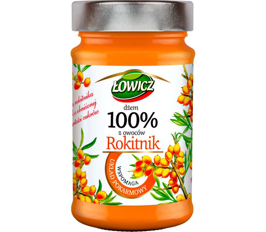 Łowicz Dżem 100% z owoców rokitnik 235 g kaufland.pl