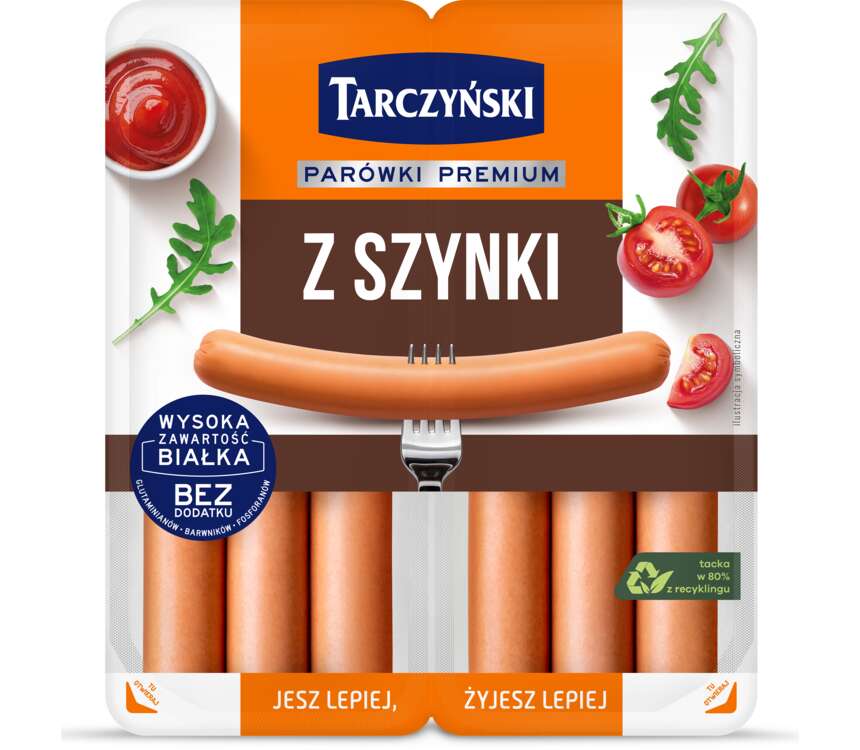Tarczyński Parówki z szynki  220 g kaufland.pl