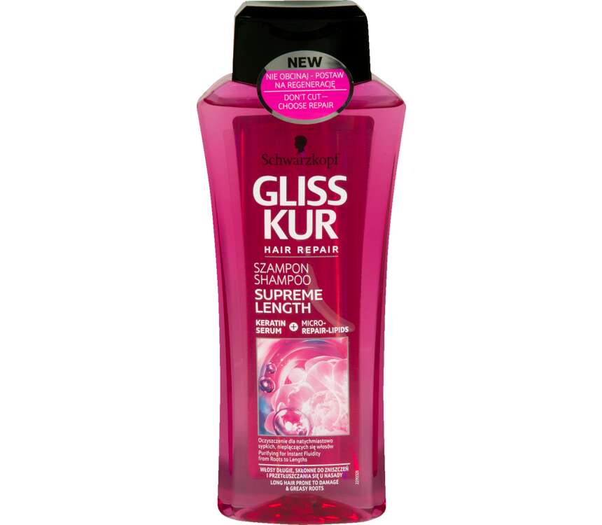Gliss Szampon do wlosów super length 400ml kaufland.pl