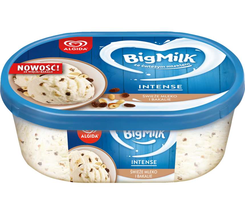 Algida Big Milk Intense Bakalia 1 L