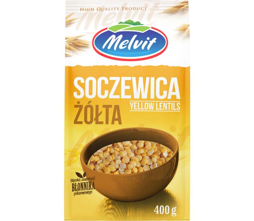 Melvit Soczewica żółta  400 g