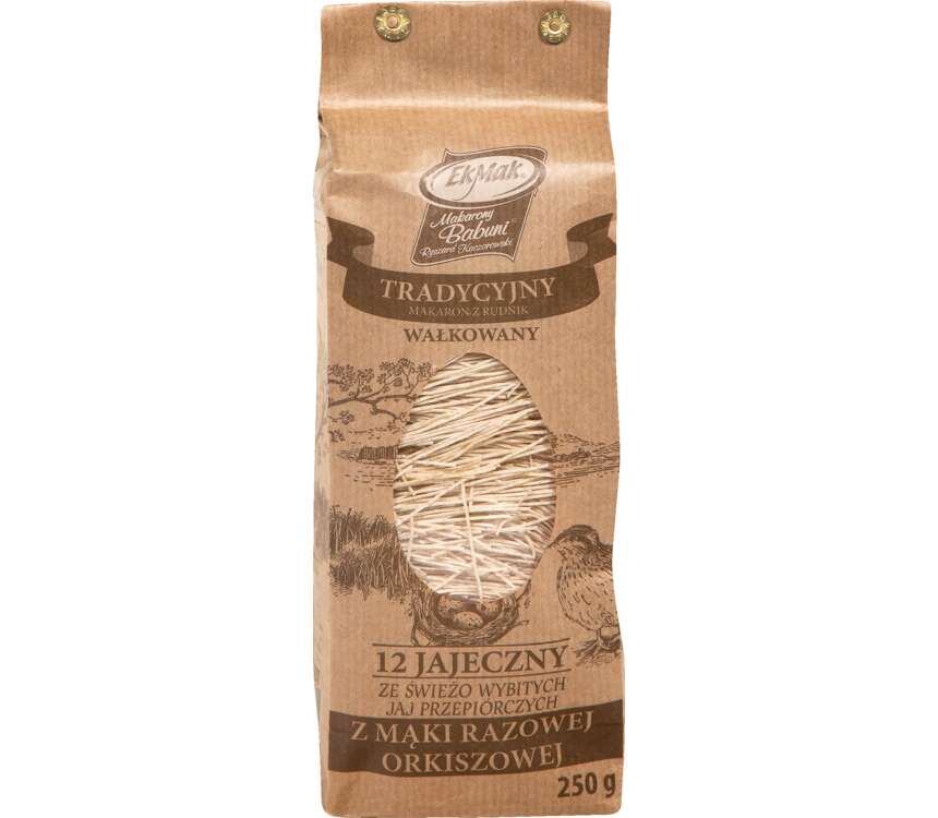Makarony Babuni Makaron Tradycyjny z mąki orkiszowej 250 g
